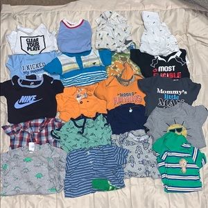21 piece lot of 12 month boy’s clothes